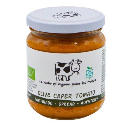 Groene olijven, kappertjes en tomatenspread Spreads Webshop