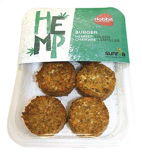 Hobbit Hennep linzen burger 150g vleesvervangers Webshop
