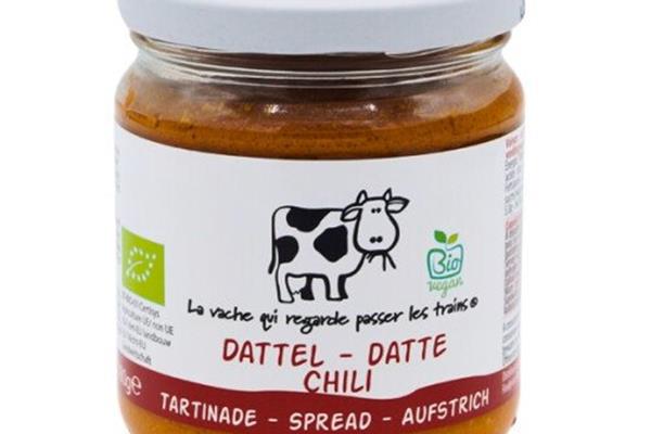 dadels en chili spread 180 g Spreads Webshop