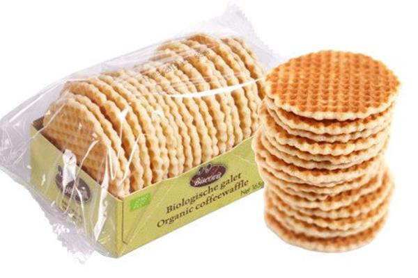 Bio krokante galet met bio rietsuiker 165 g Snoepjes, koekjes en snacks Webshop