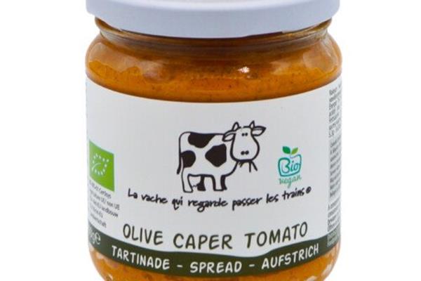 Groene olijven, kappertjes en tomatenspread Spreads Webshop