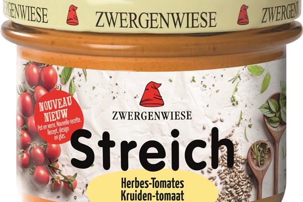 Zwergenwiese kruiden tomaat spread bio 180g Spreads Webshop