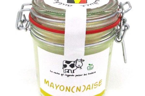 Bio mayonaise in weckpot (70% olie) 470 ml Sauzen Webshop