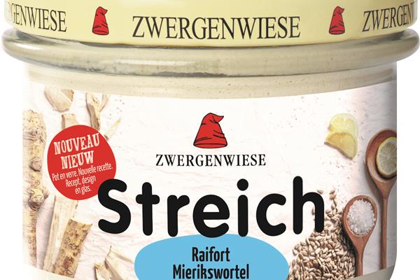 Zwergenwiese mierikswortel spread bio 180g Spreads Webshop