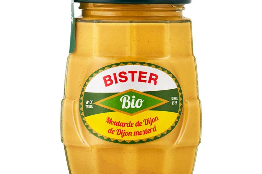 Bister Dijon mosterd bio 250g Sauzen Webshop