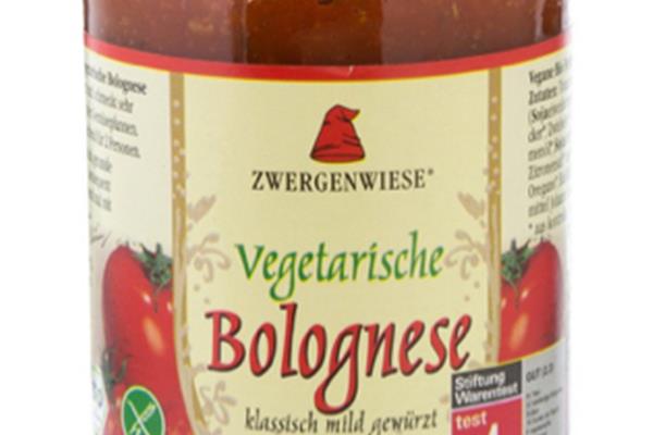 Zwergenwiese Vegetarische bolognaise bio 350g Sauzen Webshop