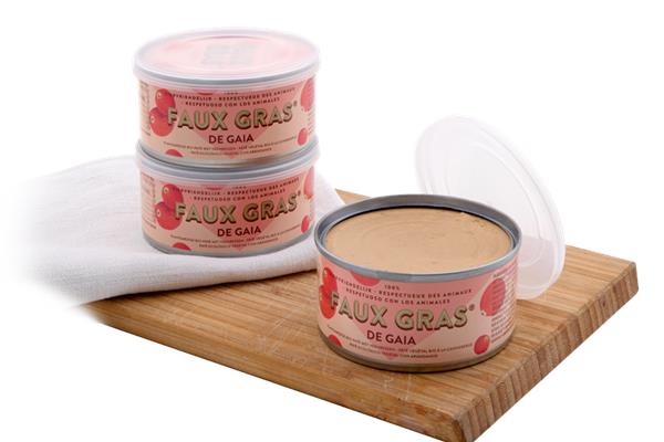 Gaia Faux gras cranberry bio 125g vleesvervangers Webshop
