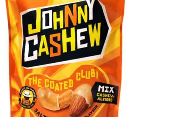 Johnny Cashew Salted Caramel Almond & Cashew Mix Producten in de kijker Webshop