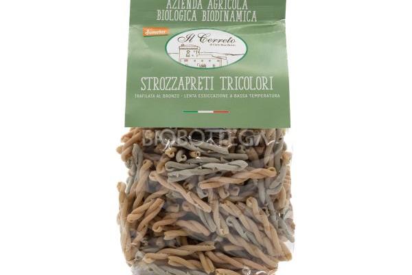 Strozzapreti Drie kleuren Granen, deegwaren en peulvruchten Webshop
