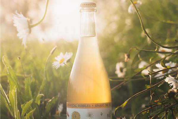 BOTANICAL BUBBELS sparkling tea Goudsbloem en Kamille Sappen & Frisdrank Webshop