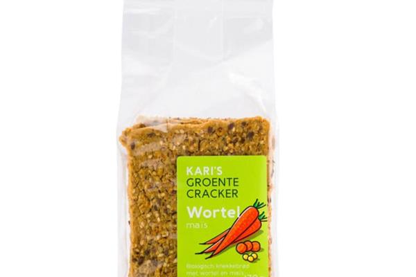 Wortel-Maïs Crackers Ontbijt Webshop